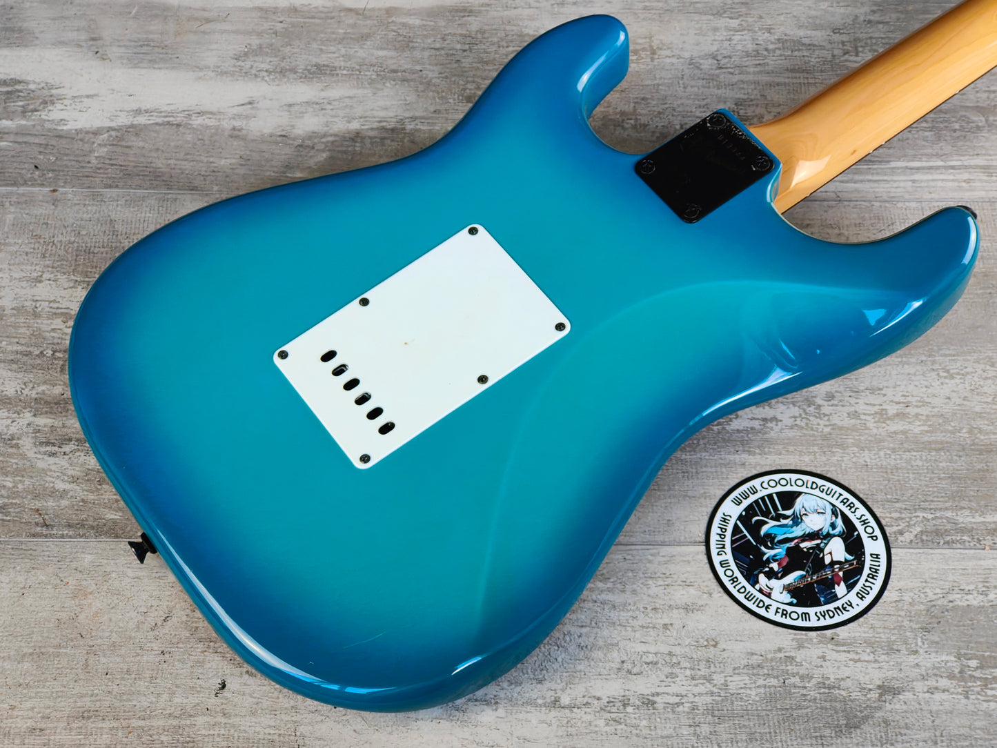 1980's Bill Lawrence (by Morris Japan) BCOR-55B "Kogure" Stratocaster (Blueburst)
