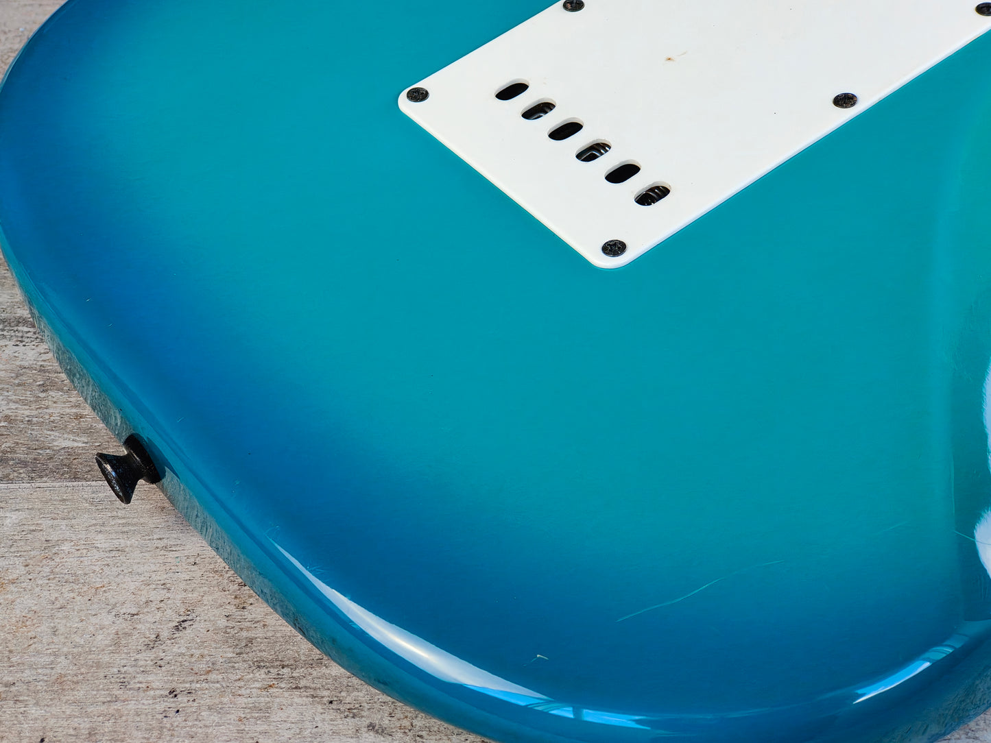 1980's Bill Lawrence (by Morris Japan) BCOR-55B "Kogure" Stratocaster (Blueburst)