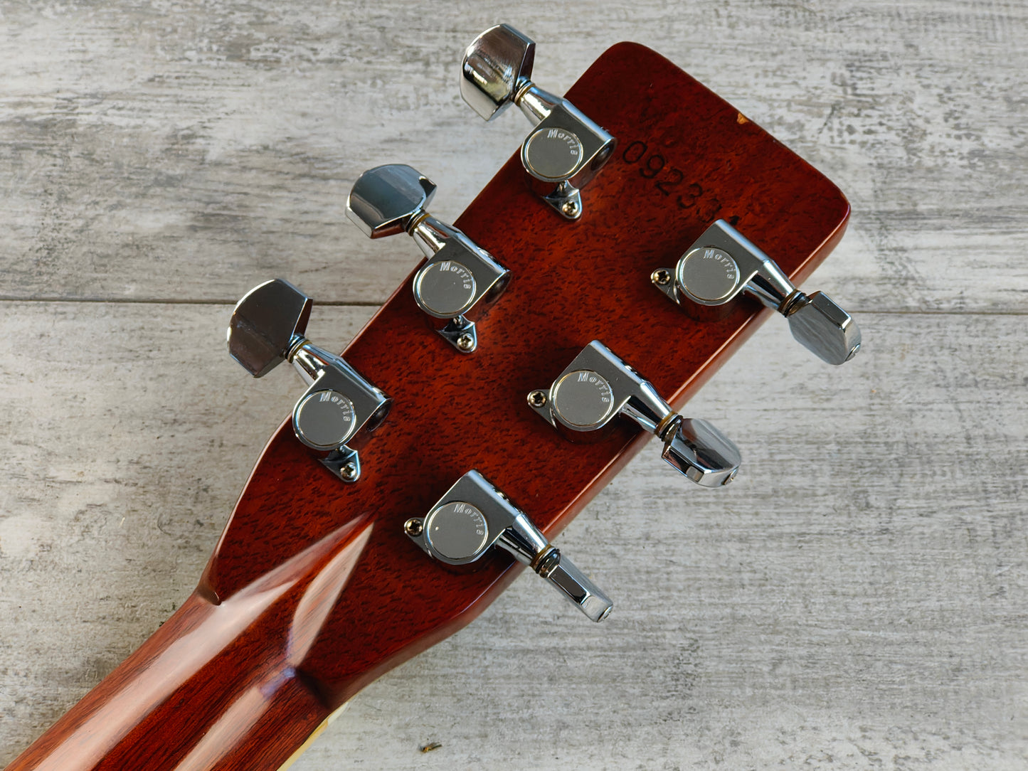 1980's Morris W-60 Japanese Vintage Acoustic Dreadnought "Hummingbird" (Natural)