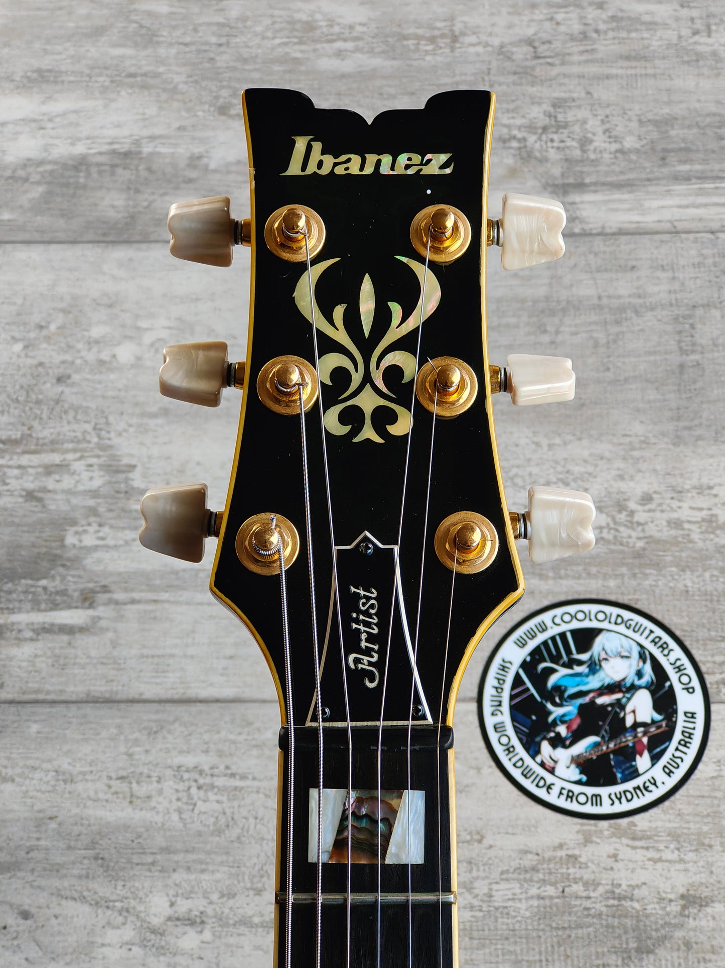1987 Ibanez Japan AM205AV Artist Series Semi Hollowbody (Antique Violin)