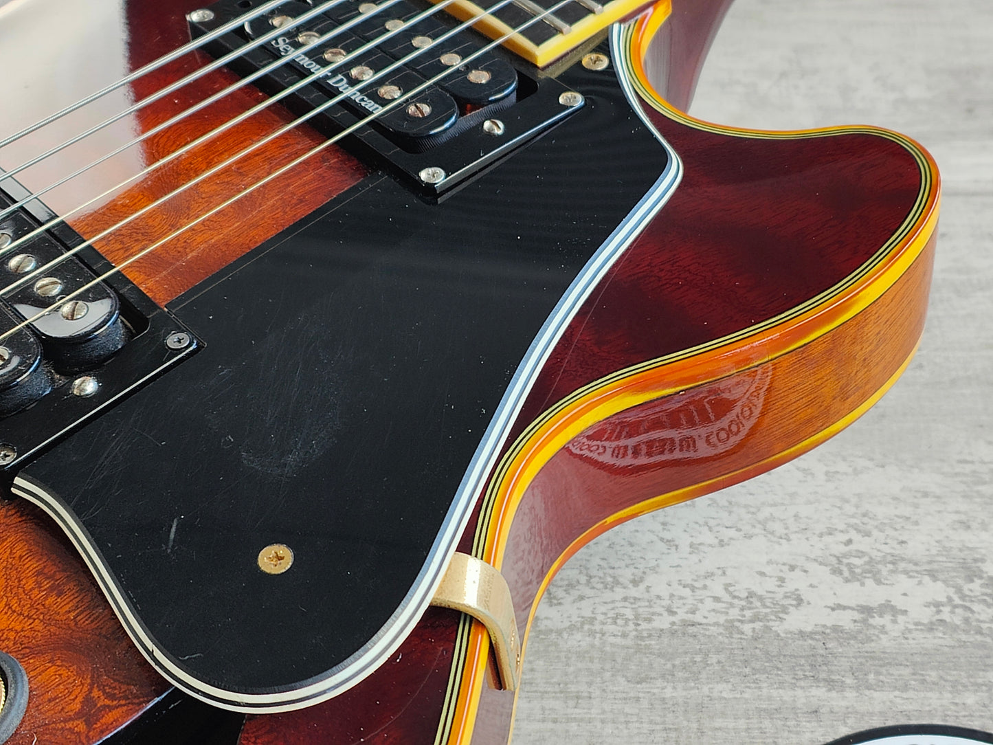 1987 Ibanez Japan AM205AV Artist Series Semi Hollowbody (Antique Violin)