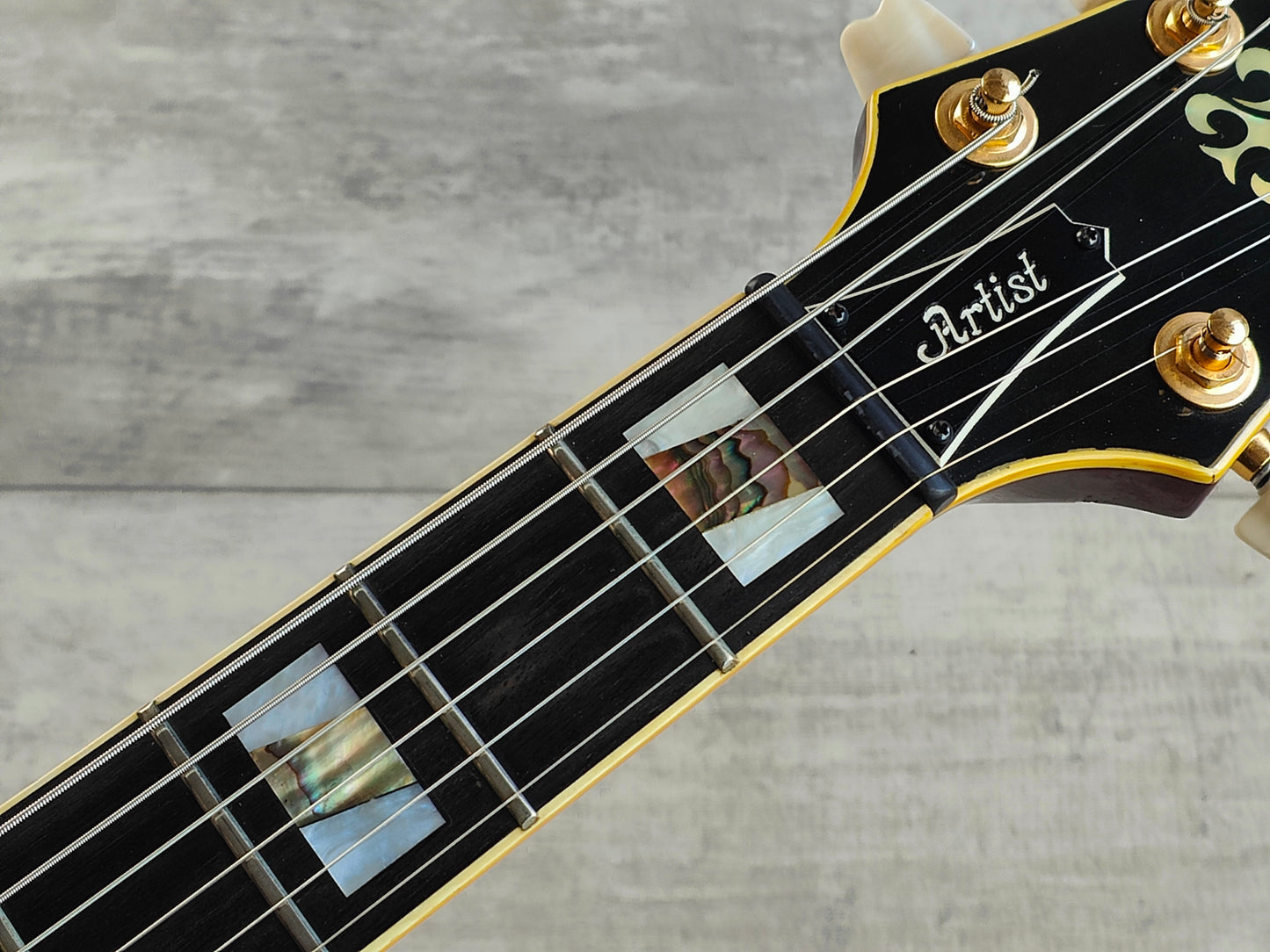 1987 Ibanez Japan AM205AV Artist Series Semi Hollowbody (Antique Violin)
