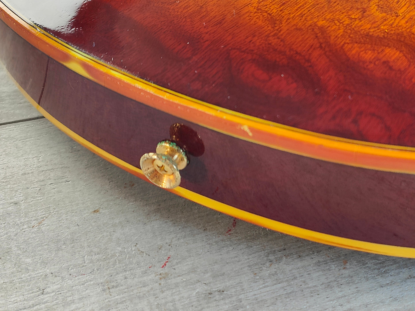 1987 Ibanez Japan AM205AV Artist Series Semi Hollowbody (Antique Violin)