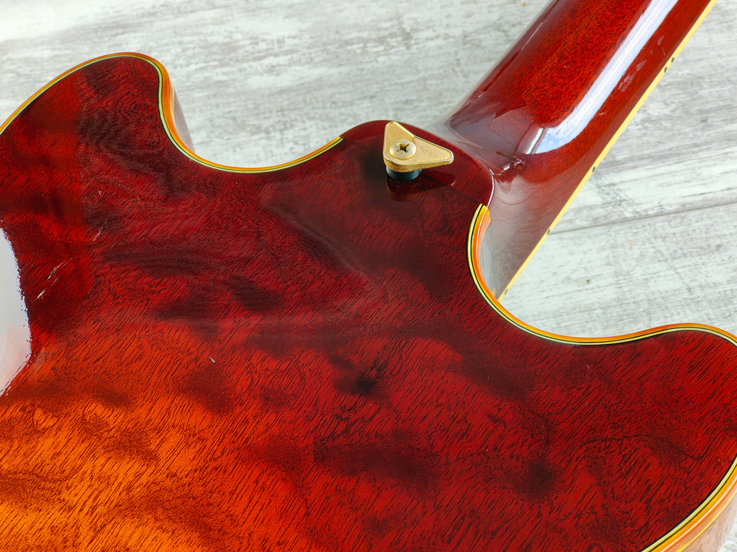 1987 Ibanez Japan AM205AV Artist Series Semi Hollowbody (Antique Violin)