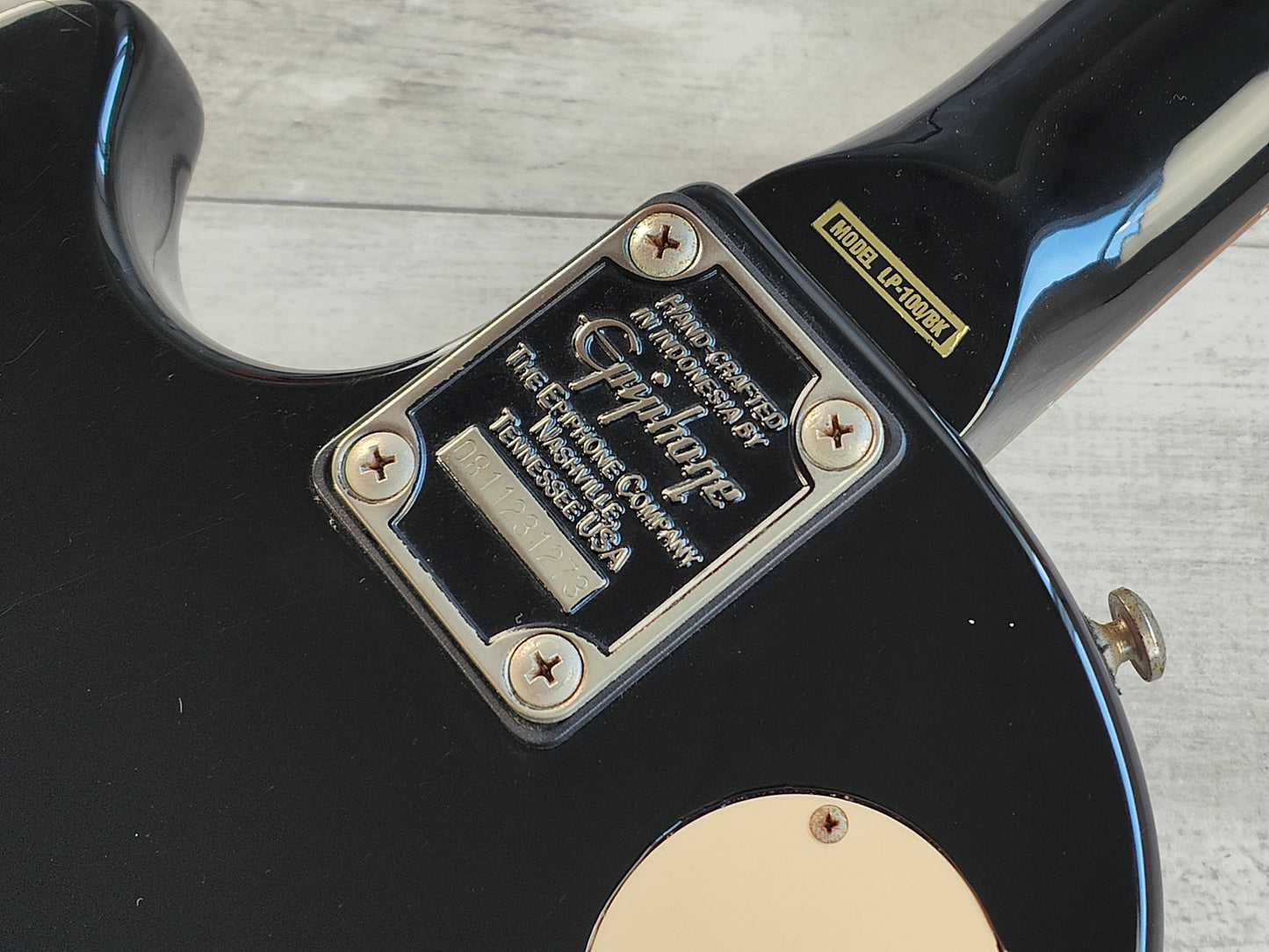 2008 Epiphone LP-100/BK Les Paul 100 (Black)