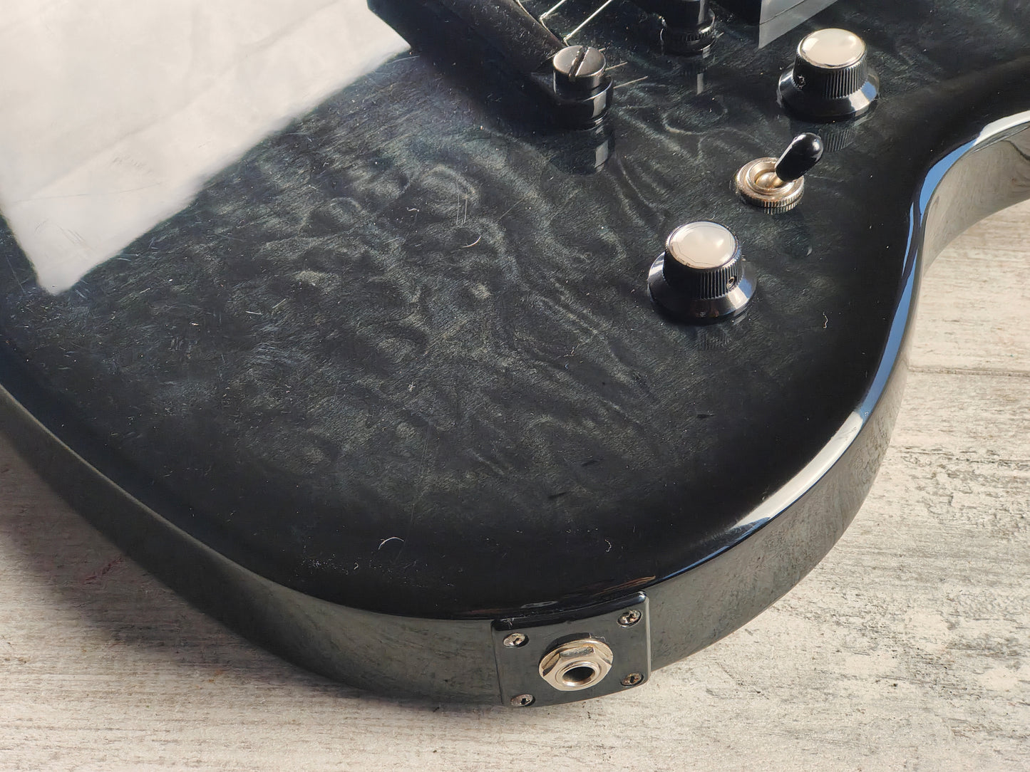 2008 Epiphone SG Custom Prophecy EX Double Cutaway (Midnight Ebony)
