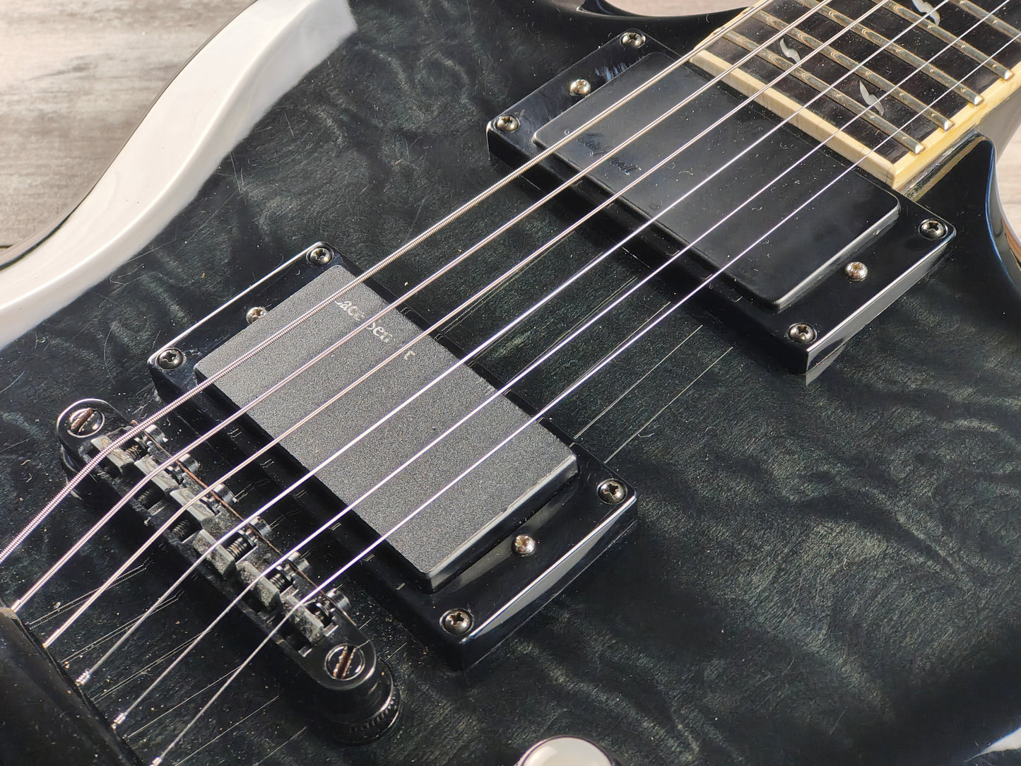 2008 Epiphone SG Custom Prophecy EX Double Cutaway (Midnight Ebony)