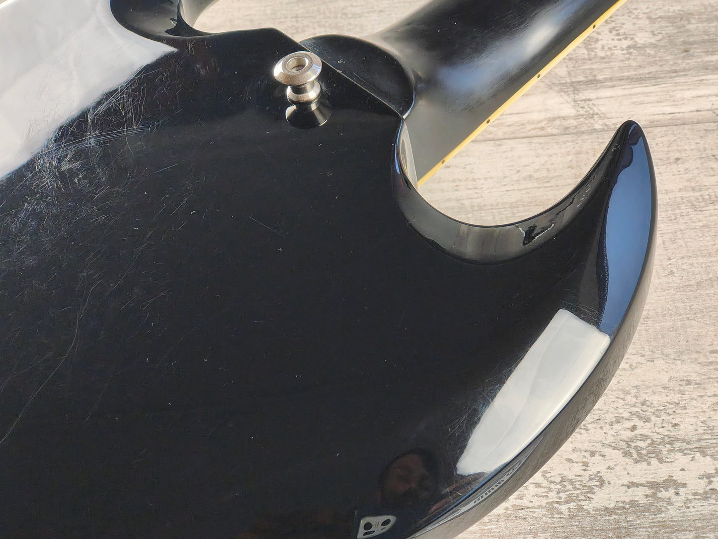 2008 Epiphone SG Custom Prophecy EX Double Cutaway (Midnight Ebony)