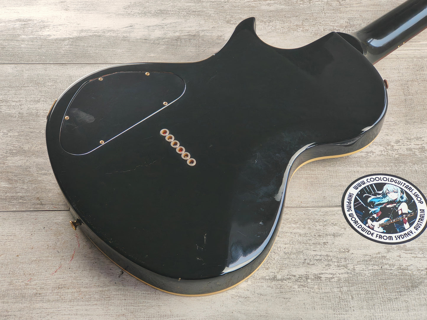 1995 Gibson USA Nighthawk Special SP-3 Single Cutaway (Black)