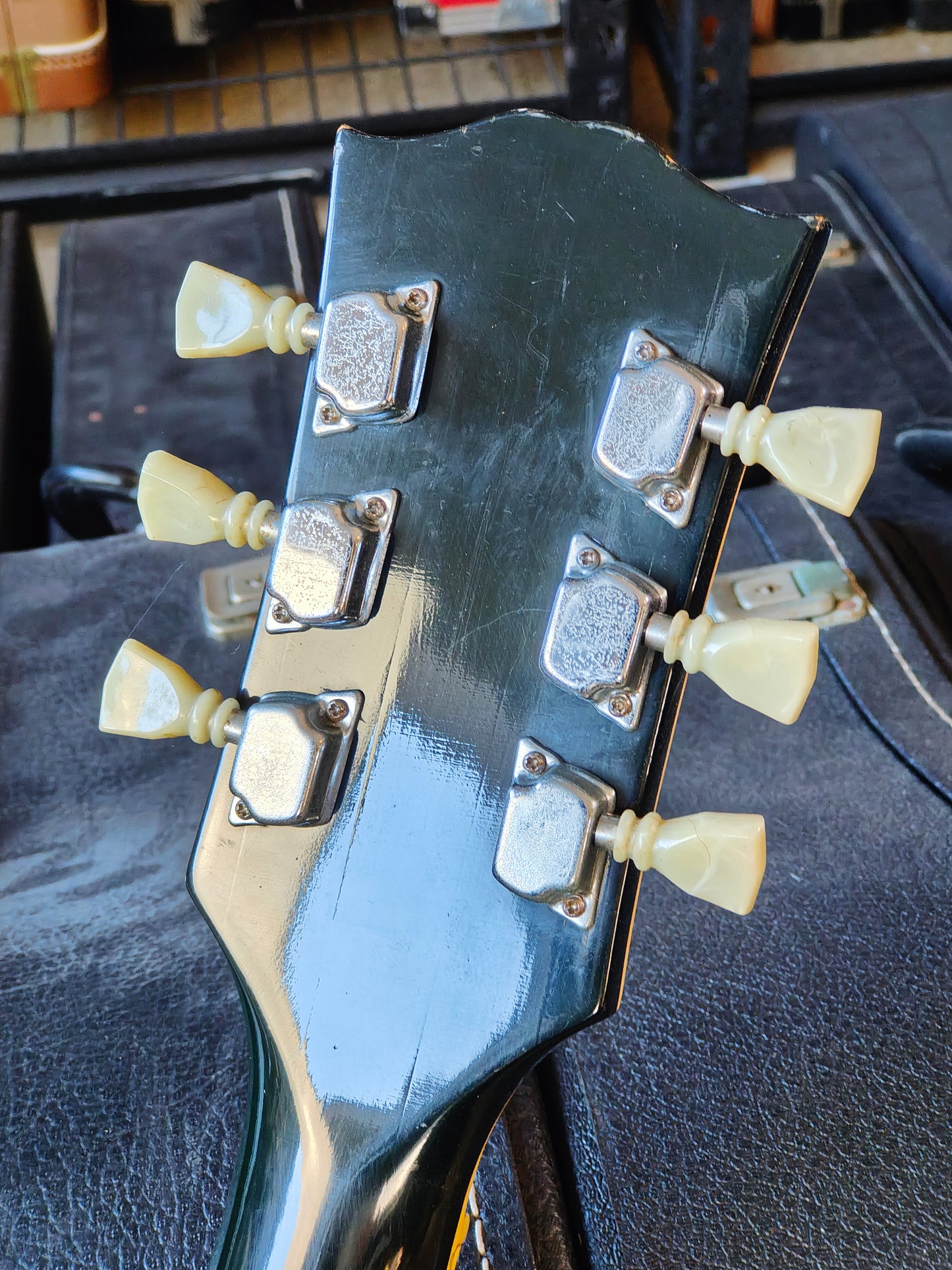 1970's Greco Japan EGC Les Paul Custom Black Beauty - Thrift Shop