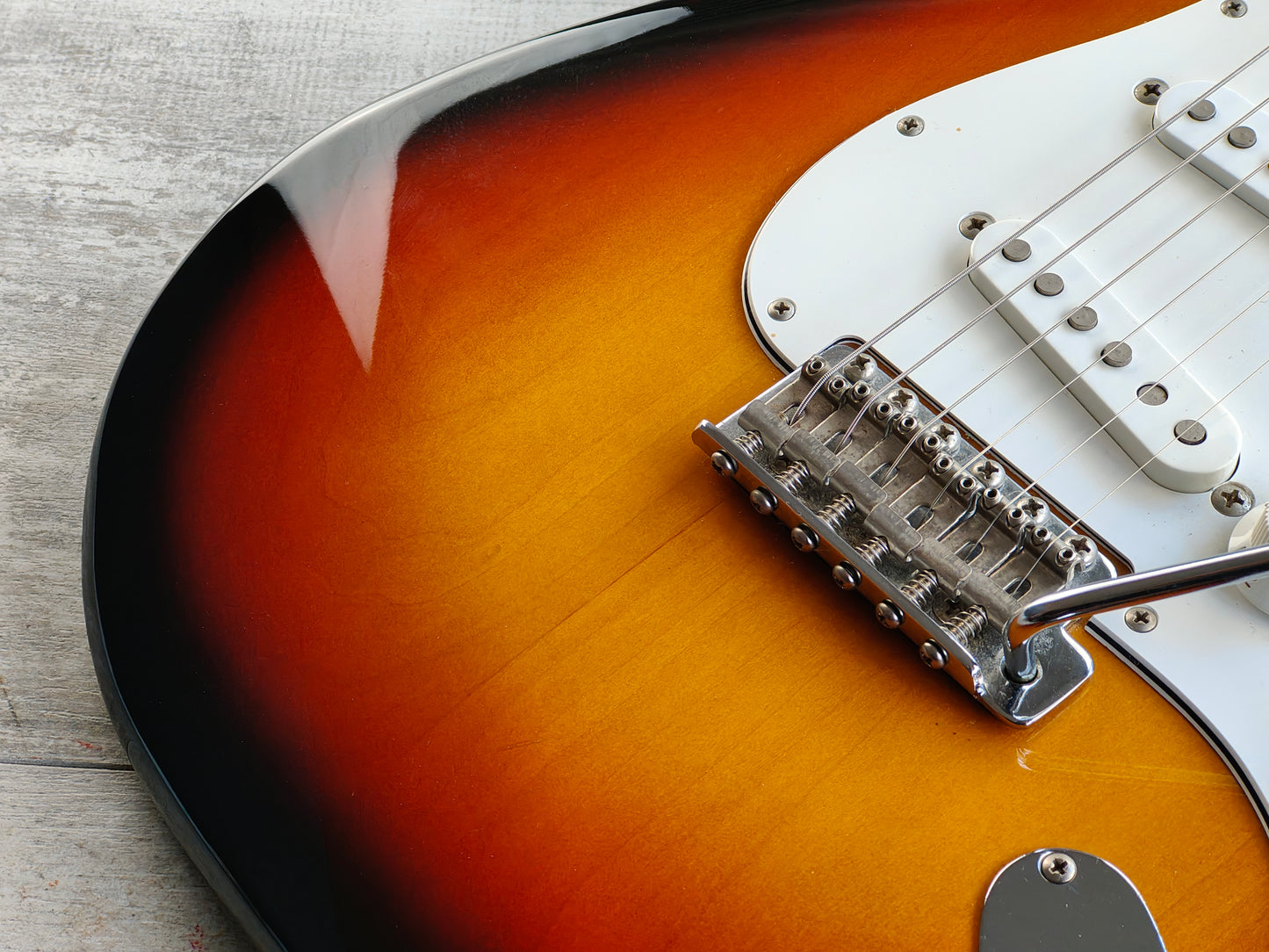 2007 Fender Japan ST-STD Stratocaster Standard (Sunburst)