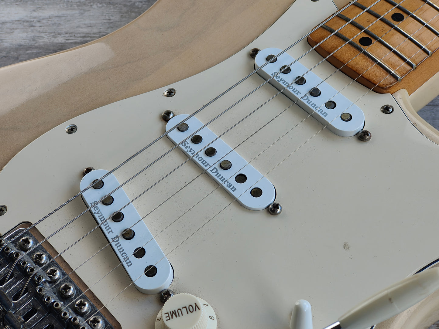 1988 Fender Japan ST72 Neck w/Ash Body + Seymour Duncan's