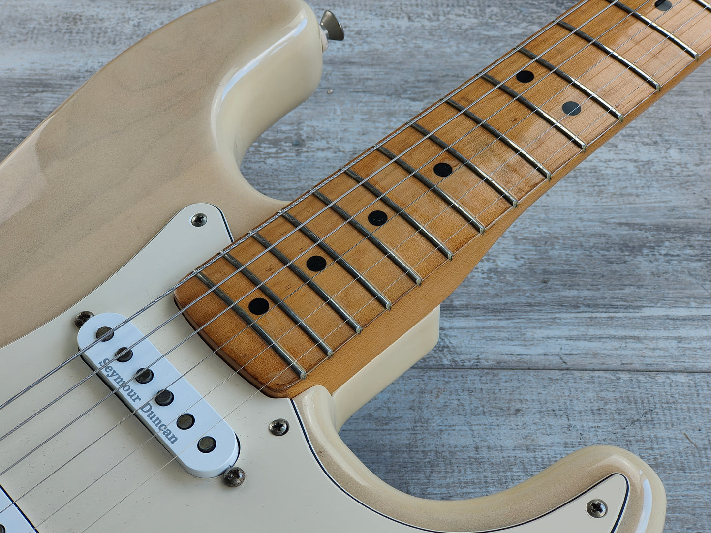 1988 Fender Japan ST72 Neck w/Ash Body + Seymour Duncan's