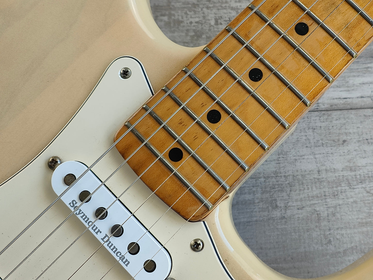 1988 Fender Japan ST72 Neck w/Ash Body + Seymour Duncan's