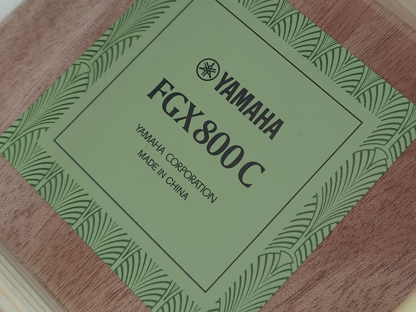 Yamaha FGX800C Acoustic/Electric Guitar (Natural)