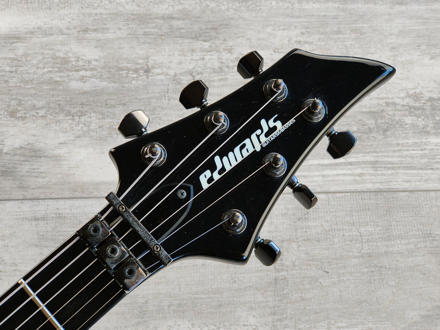 2013 Edwards (by ESP Japan) E-FR-140GT/BA Forest w/Seymour Duncans (Black)