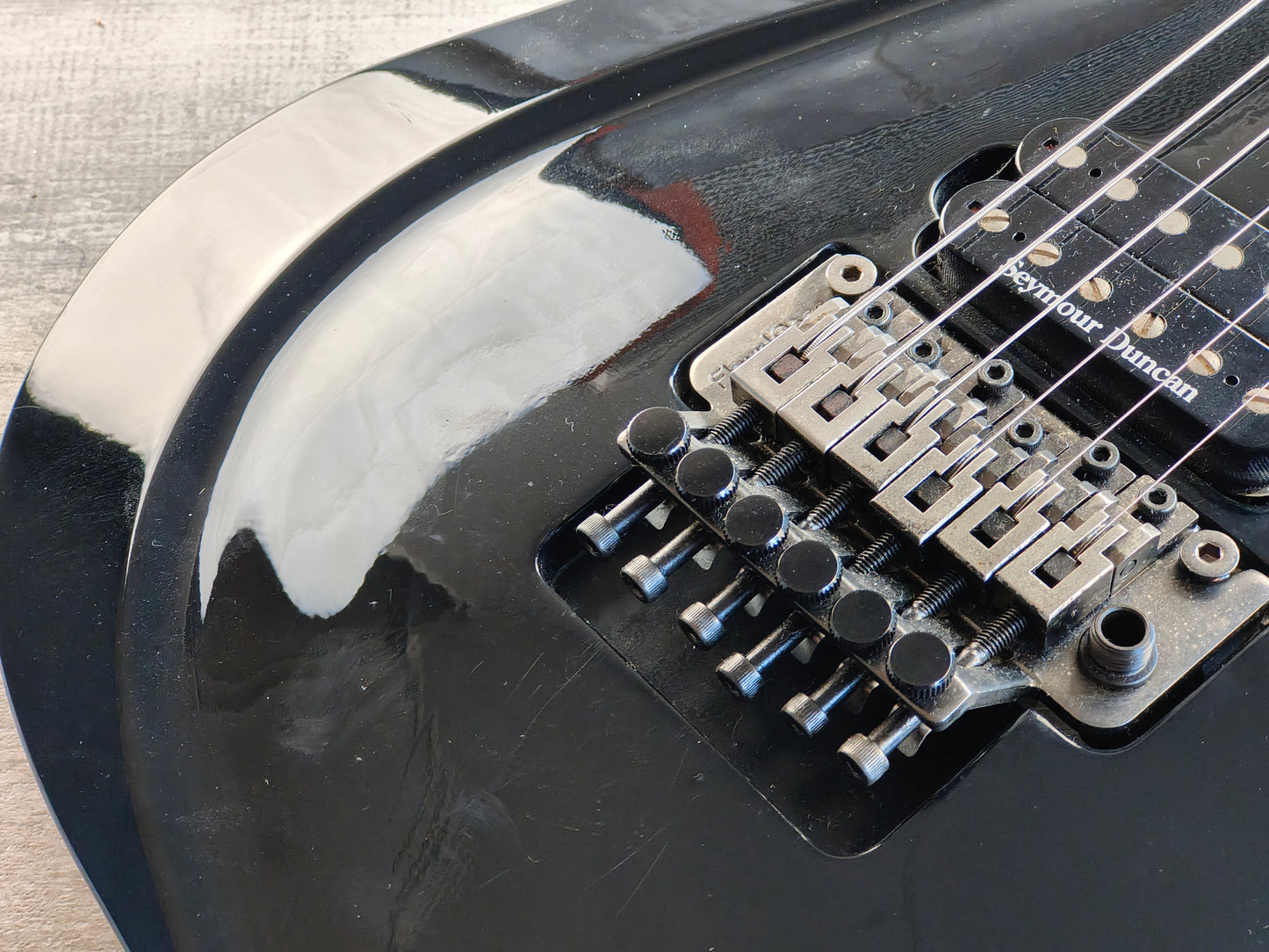 2013 Edwards (by ESP Japan) E-FR-140GT/BA Forest w/Seymour Duncans (Black)