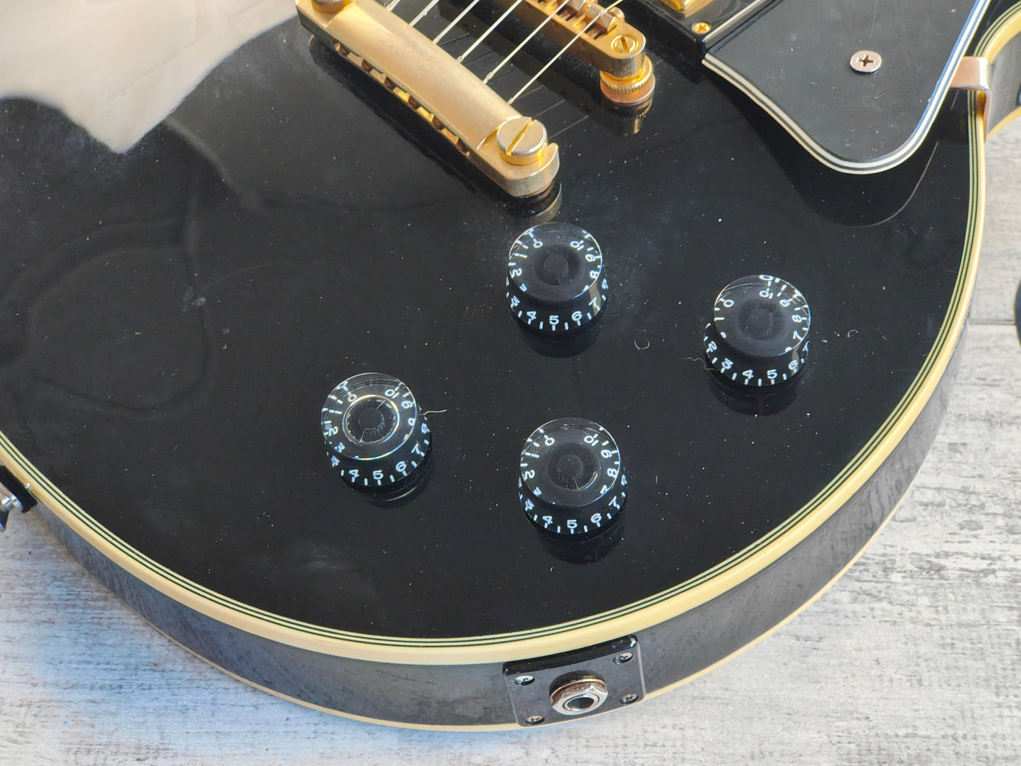 2009 Epiphone Les Paul Custom Three-Pickup (Black Beauty)