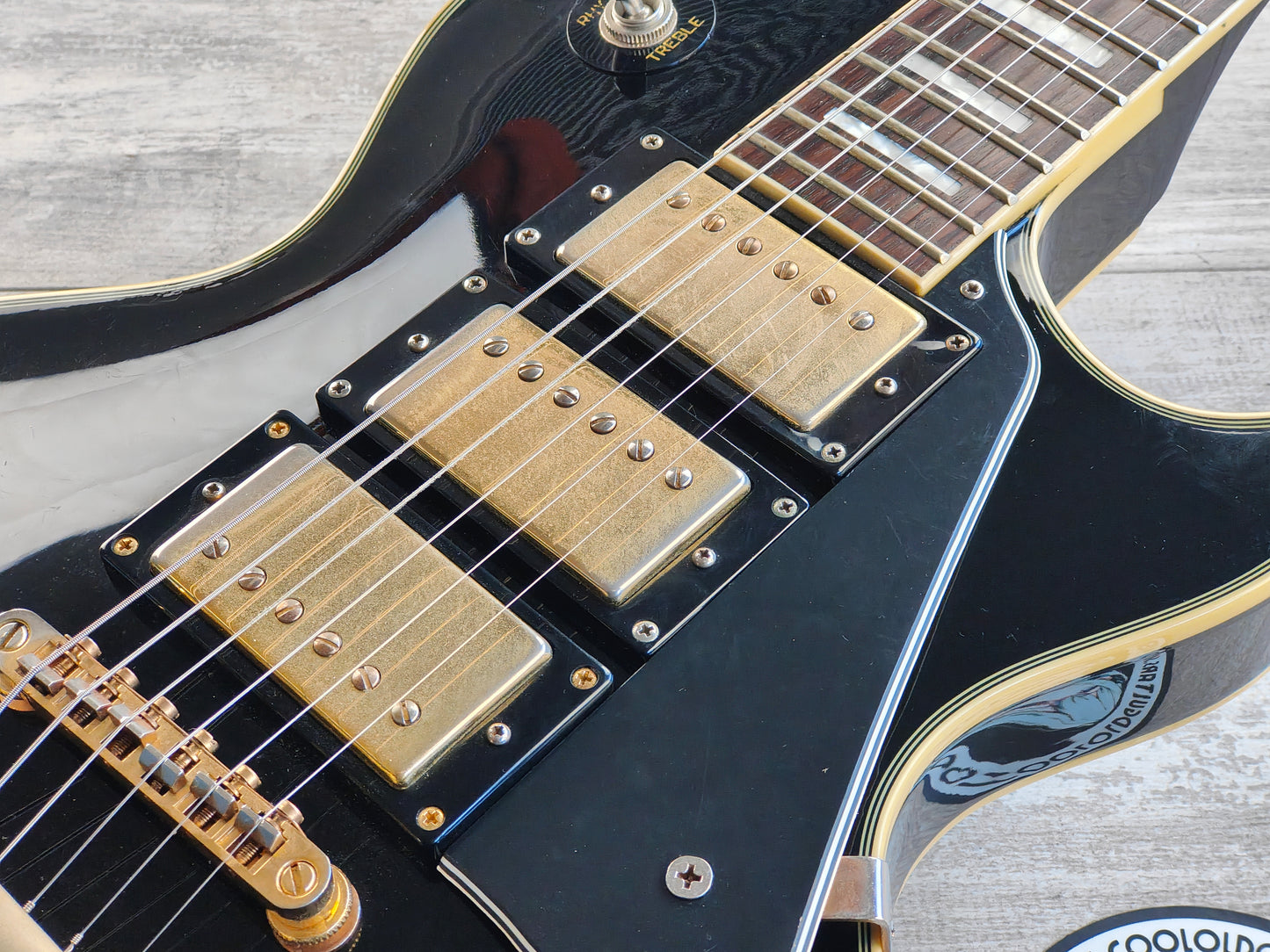 2009 Epiphone Les Paul Custom Three-Pickup (Black Beauty)