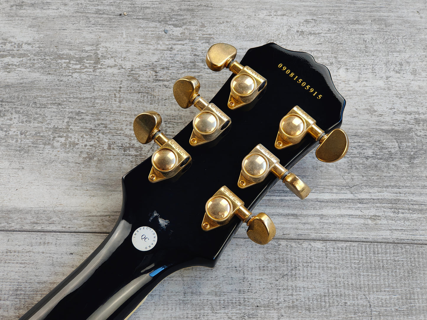 2009 Epiphone Les Paul Custom Three-Pickup (Black Beauty)