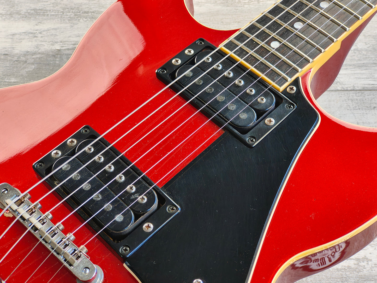 1983 Yamaha Japan SG-510 Double Cutaway (Candy Tone Red)