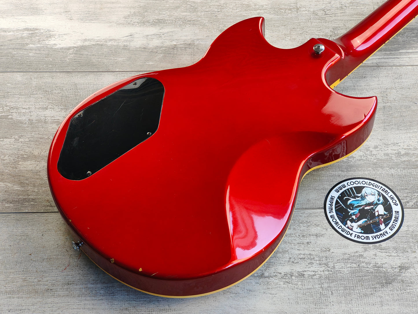 1983 Yamaha Japan SG-510 Double Cutaway (Candy Tone Red)