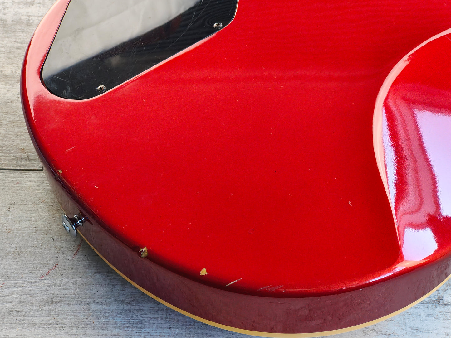 1983 Yamaha Japan SG-510 Double Cutaway (Candy Tone Red)
