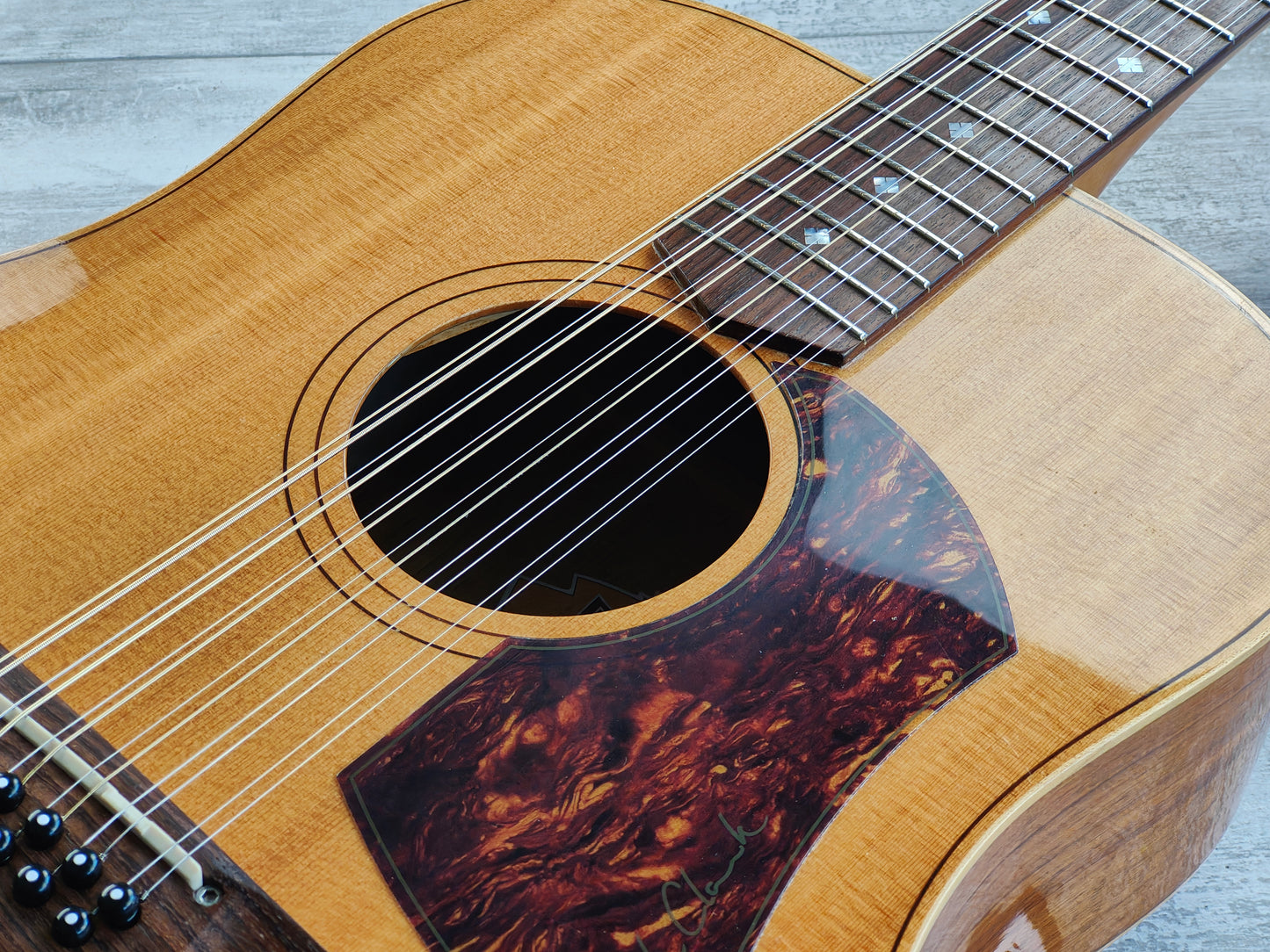 2006 Cole Clark FL2A/12 Fat Lady 12-String Dreadnought Electric Acoustic (Natural)