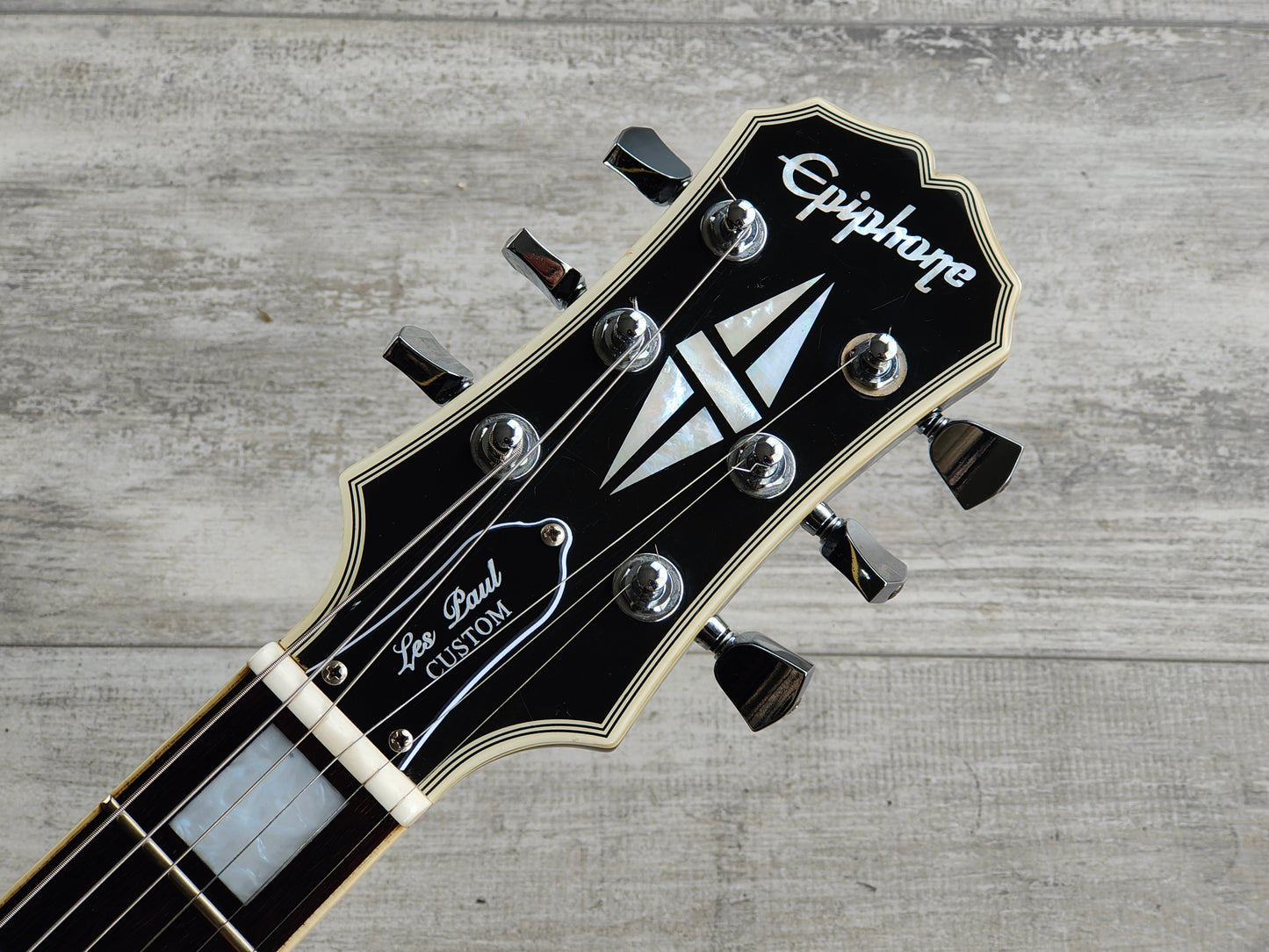 2004 Epiphone Korea Les Paul Custom (Black)
