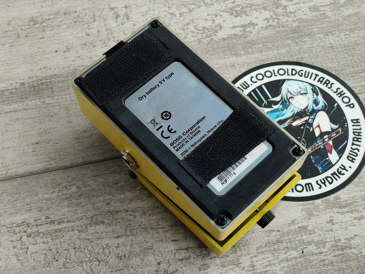 Boss SD-1 Overdrive Effects Pedal (Original PCB)