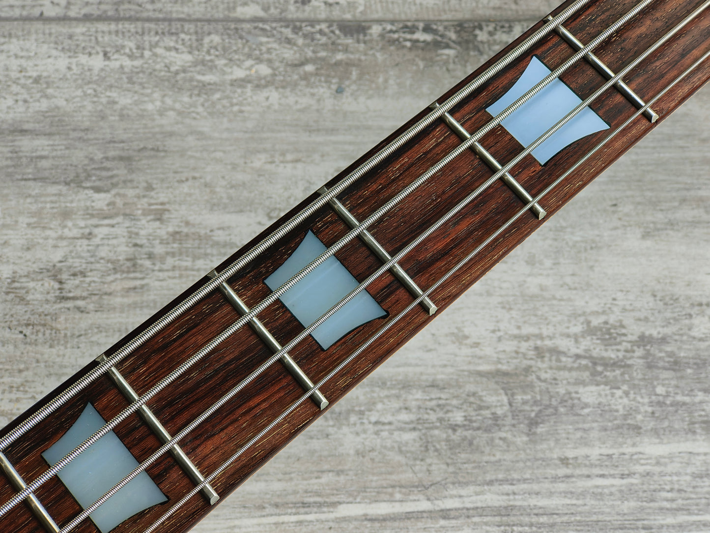 1997 Epiphone Korea Les Paul Bass (Amber Sunburst)