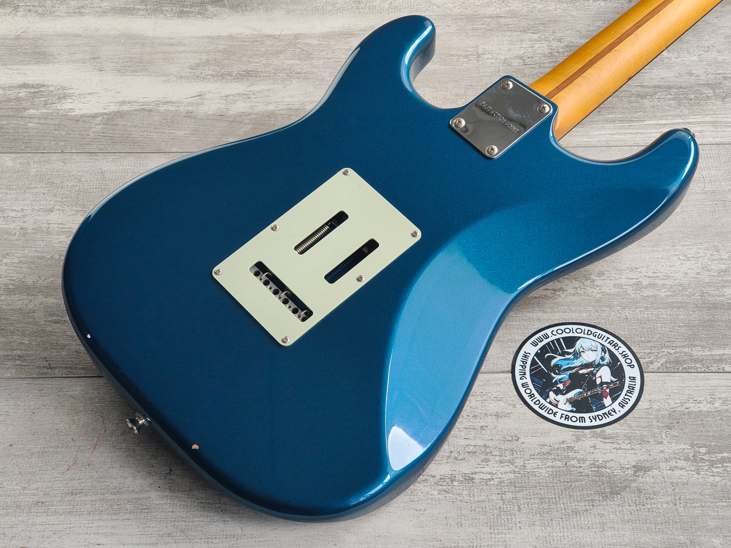 2015 History (by Fujigen Japan) TH-SV/R "Heritage Wood Series" Stratocaster (Dark Lake Placid Blue)