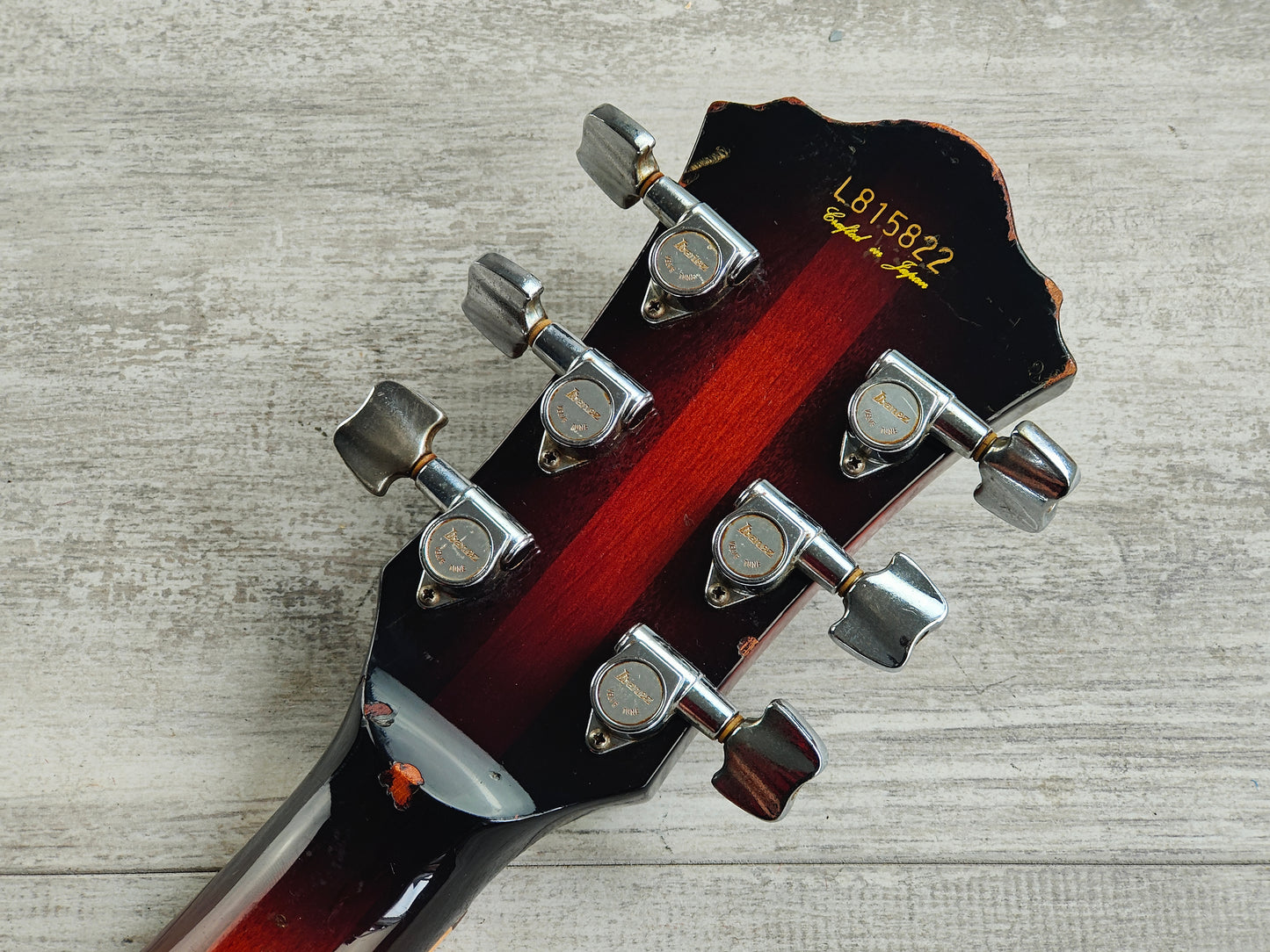 1981 Ibanez Japan LR-10 Lee Ritenour Semi Hollowbody (Antique Violin)