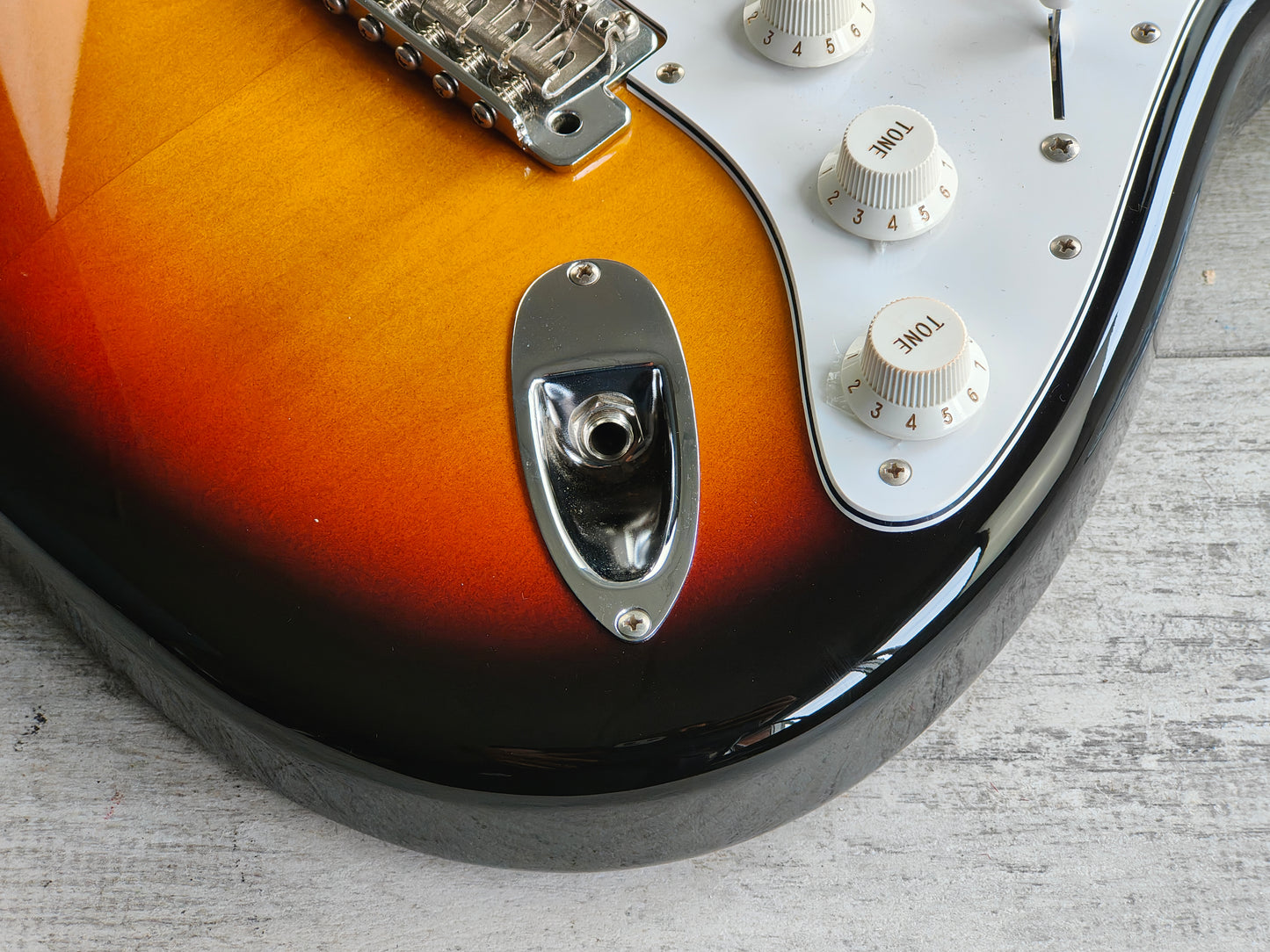 2008 Fender Japan ST-STD Stratocaster Standard (Sunburst)