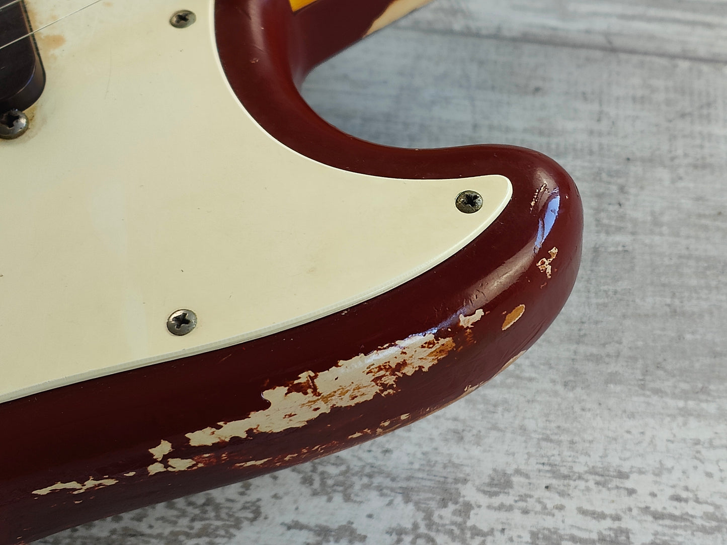 1962 Fender USA Short Scale Vintage Musicmaster (Maroon Burst)
