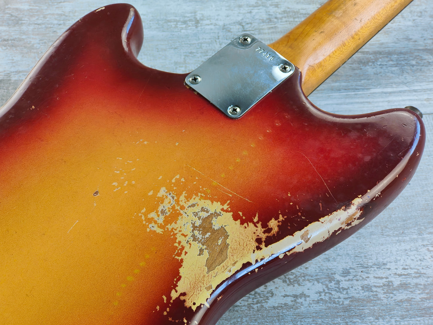 1962 Fender USA Short Scale Vintage Musicmaster (Maroon Burst)