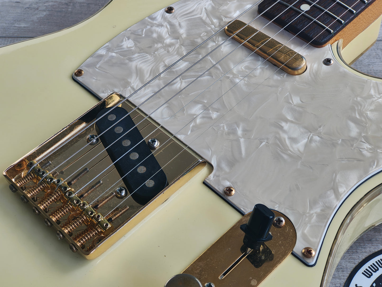 1996 Fender Japan TLG-70P 50th Anniversary "Vegas" Telecaster (White)