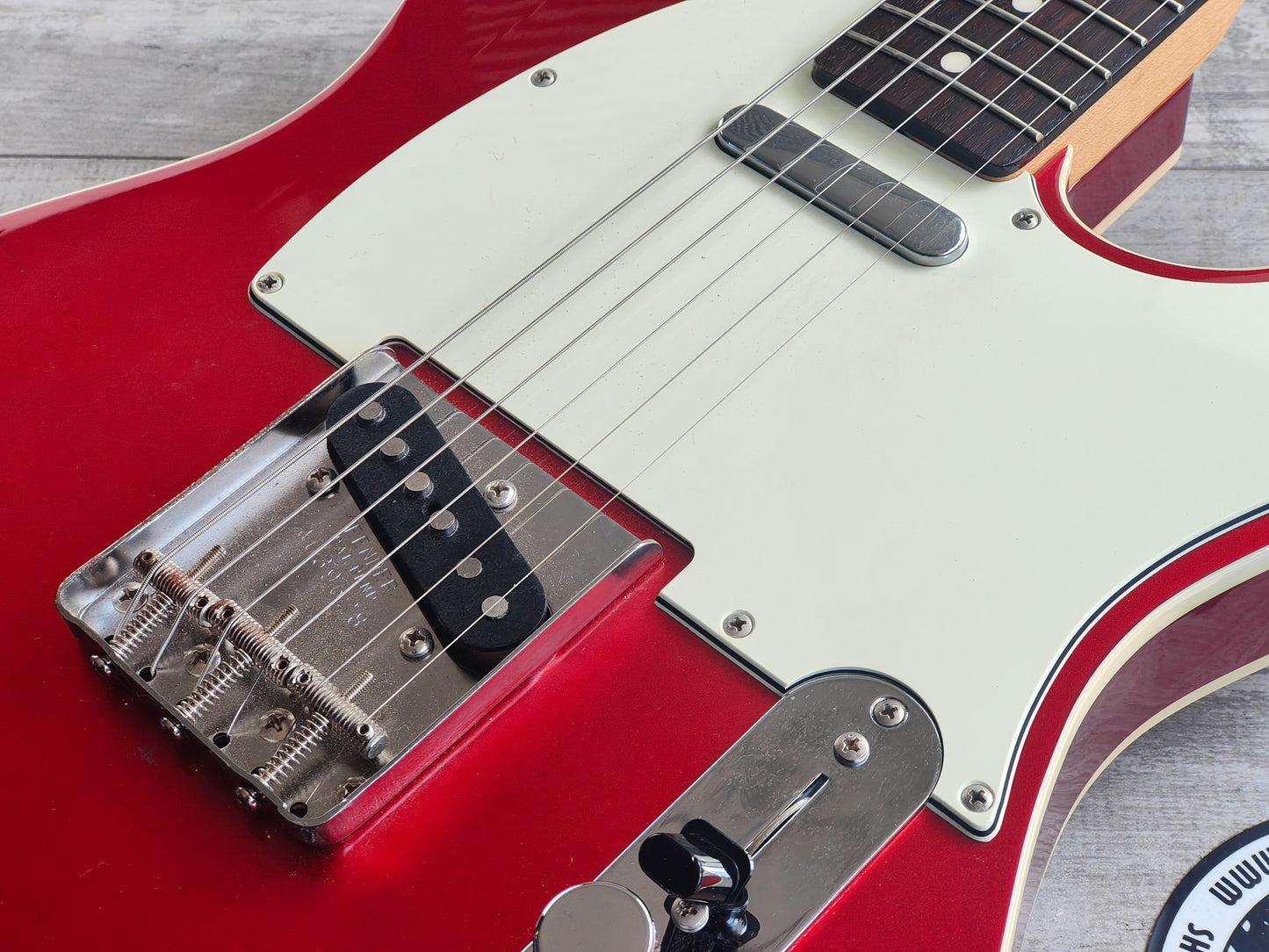 2002 Fender Japan TL62B-75TX '62 Reissue Telecaster (Candy Apple Red)