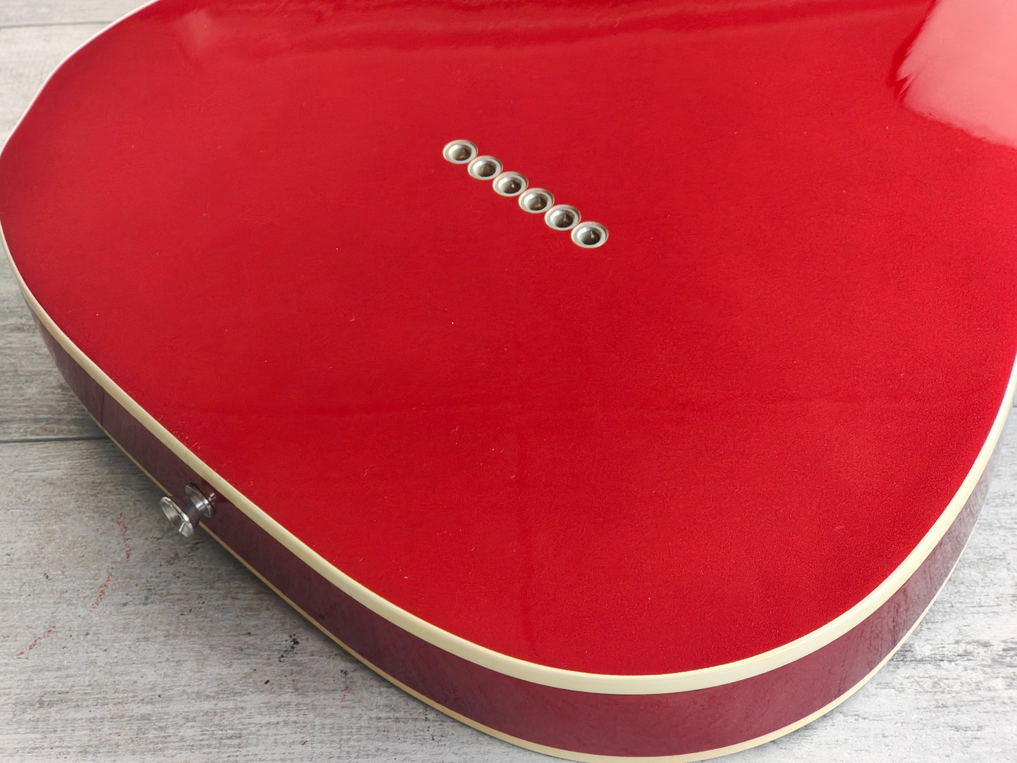 2002 Fender Japan TL62B-75TX '62 Reissue Telecaster (Candy Apple Red)