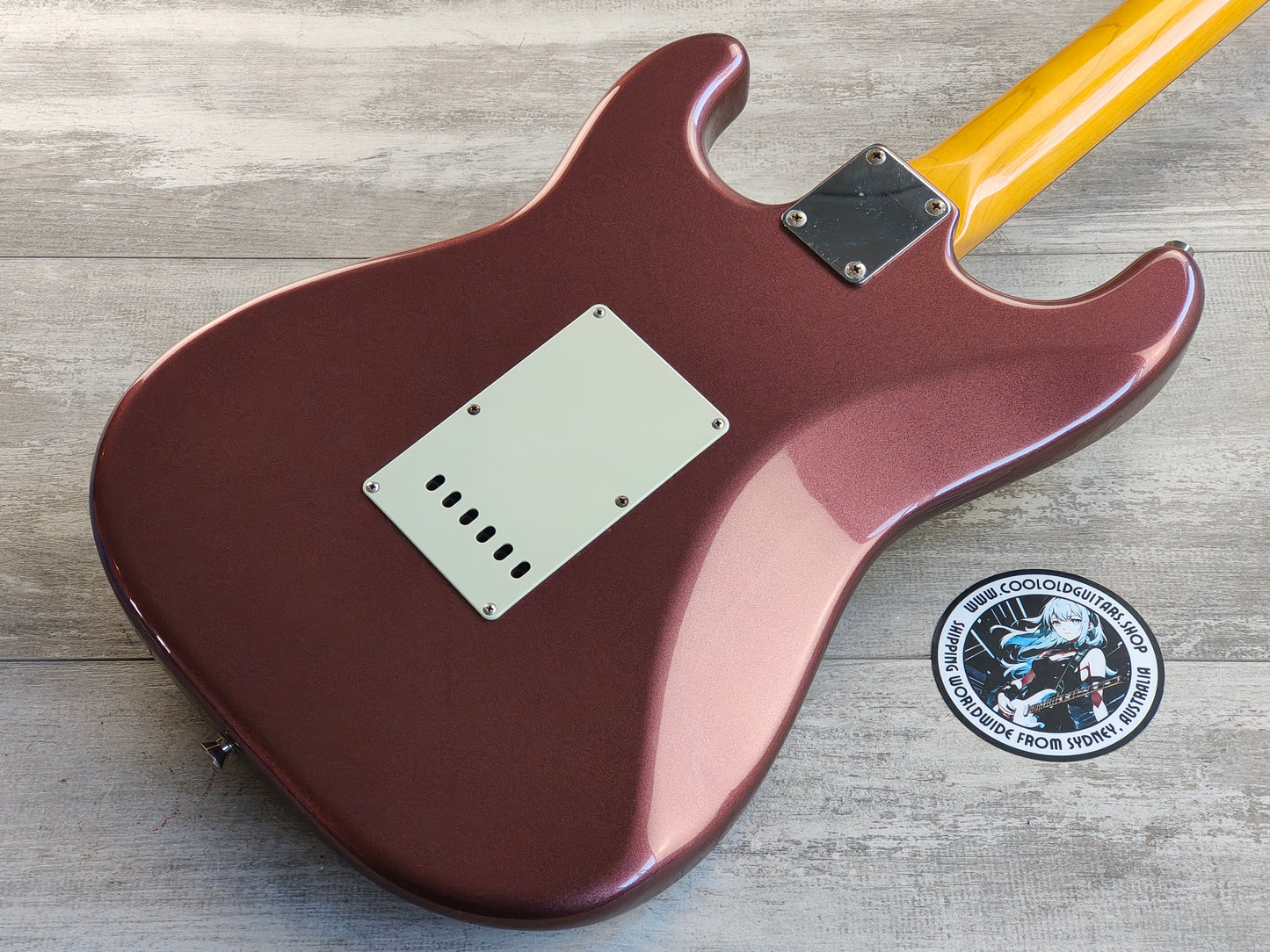 2010 Fender Japan ST62-TX/MH '62 Reissue Stratocaster w/Texas Specials (Burgundy Mist)