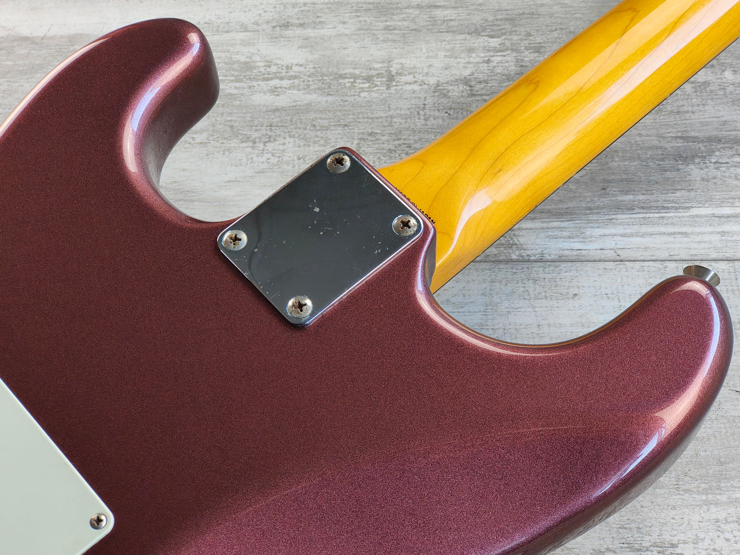 2010 Fender Japan ST62-TX/MH '62 Reissue Stratocaster w/Texas Specials (Burgundy Mist)