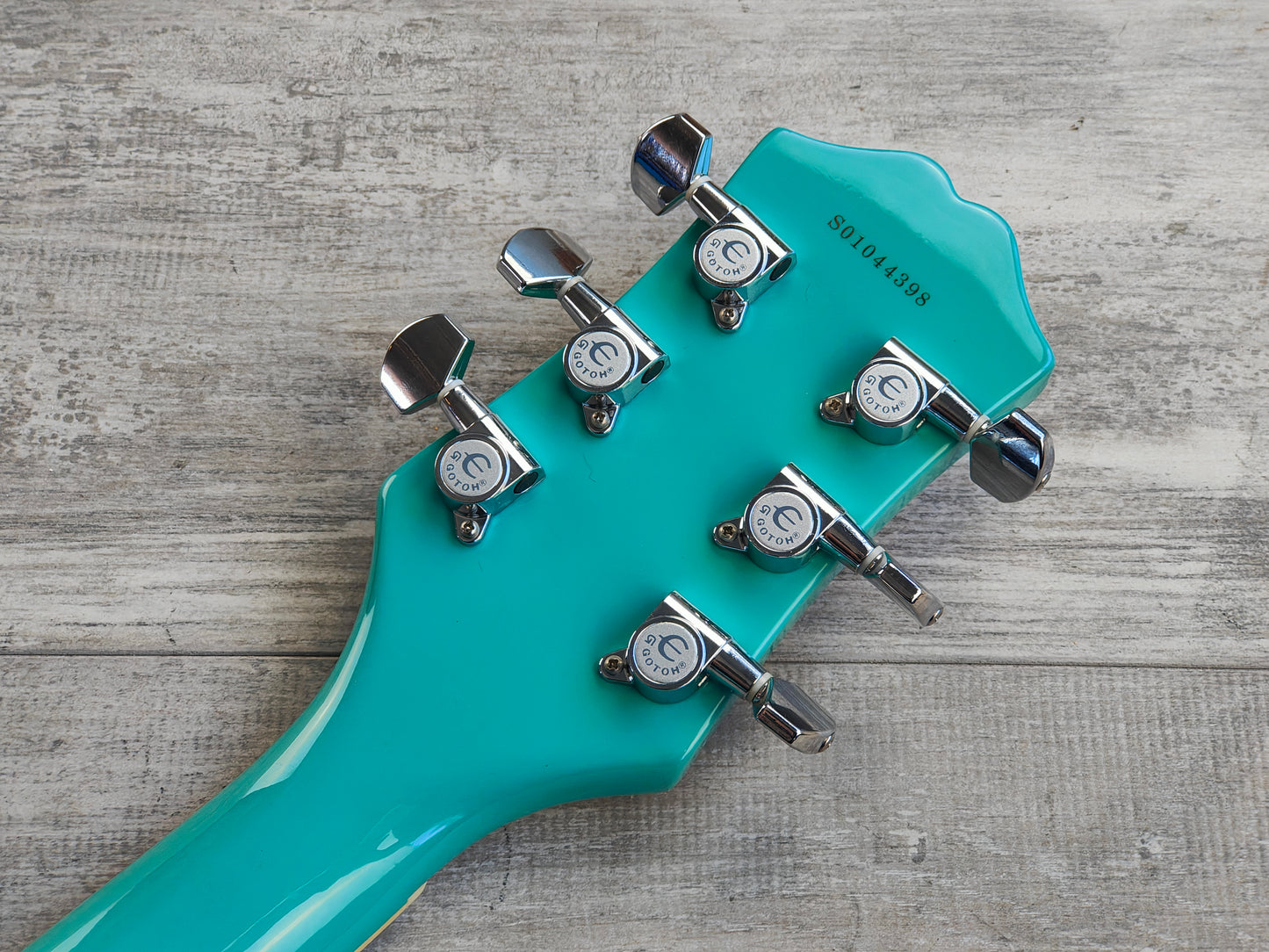 2001 Epiphone Korea Wildkat Limited Edition Semi-Hollowbody (Turqoise)
