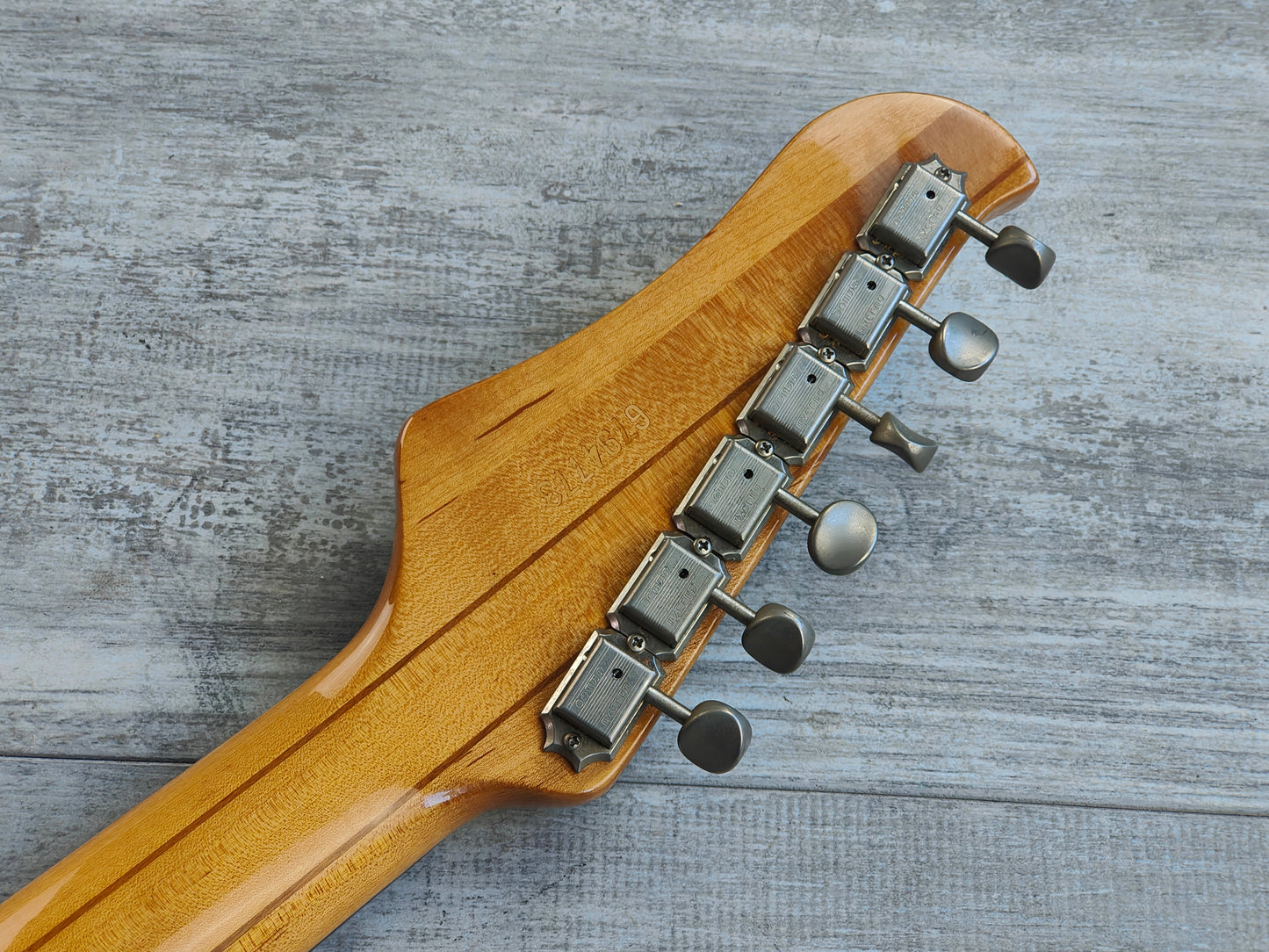 1979 Greco Japan GOII750 Neckthrough Stratocaster w/EMG's (Brown)