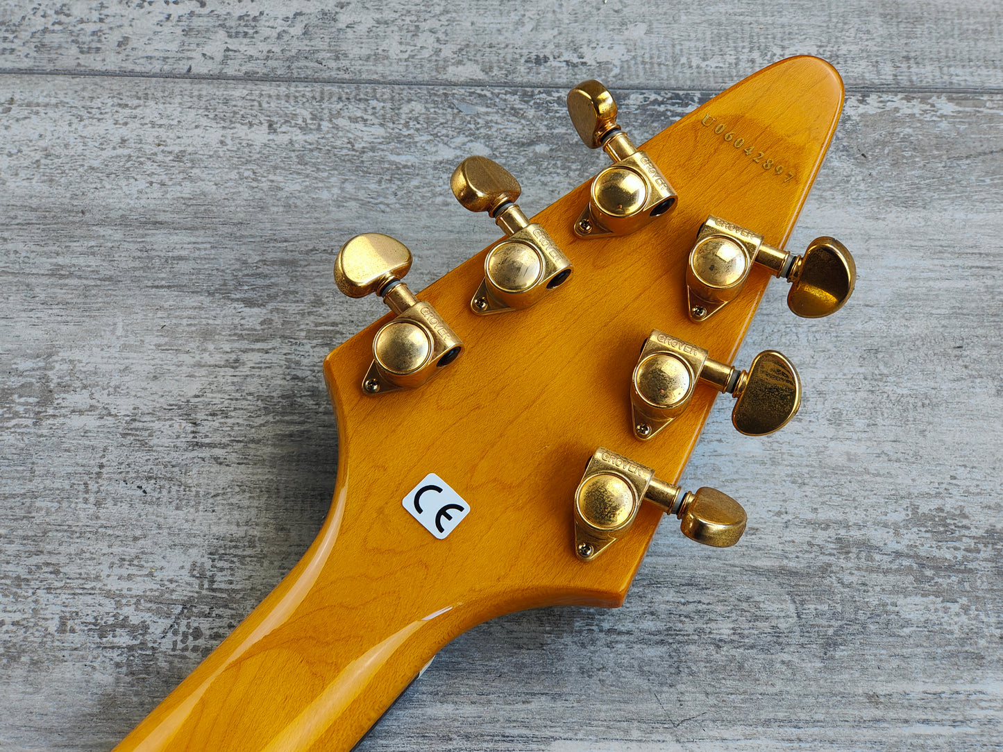 2006 Epiphone '58 1958 Reissue Korina Flying V (Natural)