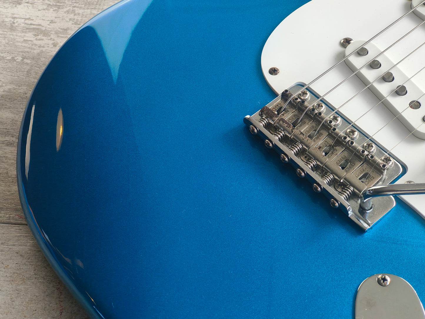 2002 Fender Japan ST57-70TX '57 Reissue Stratocaster w/Texas Specials (Lake Placid Blue)