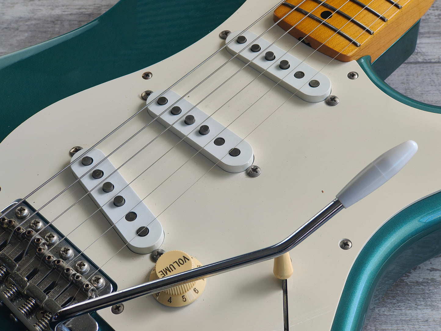 2002 Fender Japan ST57-58US '57 Reissue Stratocaster w/US Pickups (Ocean Turqoise)