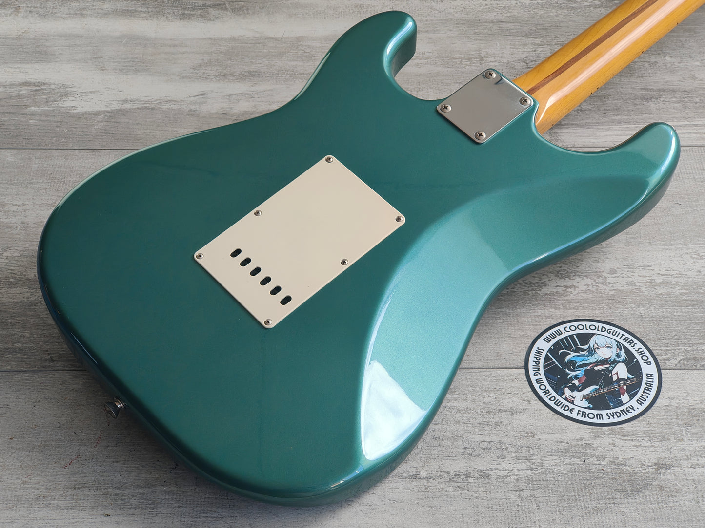 2002 Fender Japan ST57-58US '57 Reissue Stratocaster w/US Pickups (Ocean Turqoise)