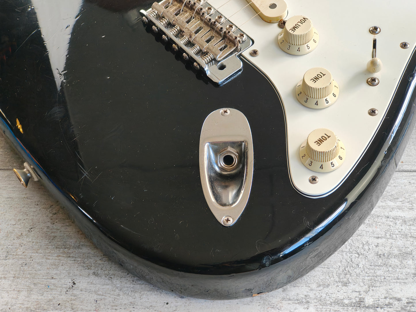 1989 Fender Japan ST62-650 '62 Reissue Stratocaster (Black)