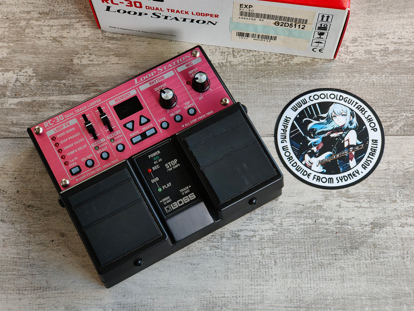 Boss RC-30 Dual Track Looper Loop Station w/Box