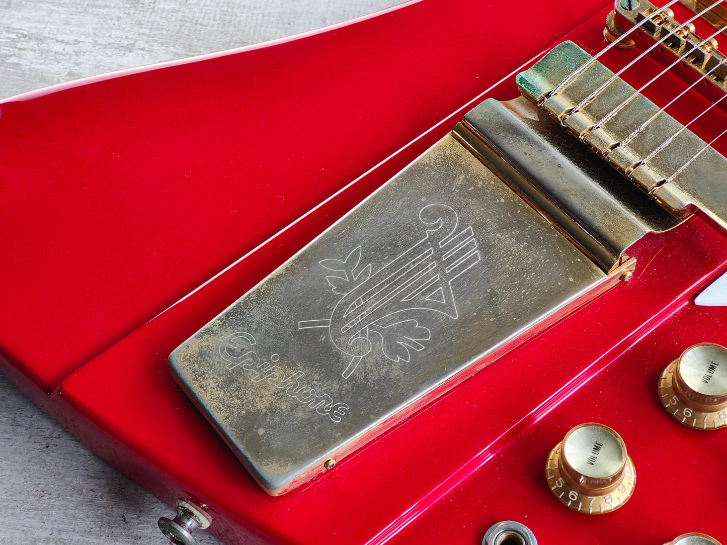 2002 Epiphone Korea '63 Firebird VII Reissue (Cardinal Red)